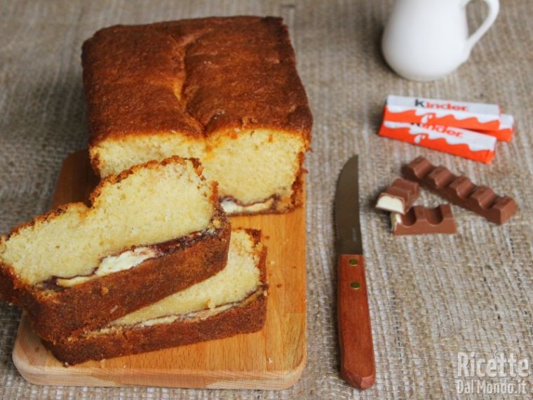 Plumcake Al Kinder Cioccolato Ricettedalmondo It