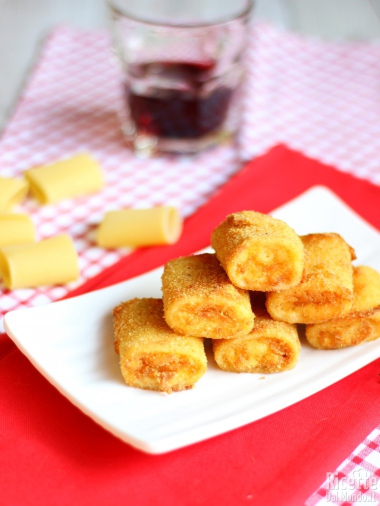 Come fare i paccheri fritti