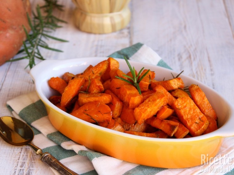 Ricetta patate dolci al forno