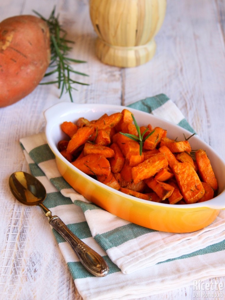 Come fare le patate dolci al forno