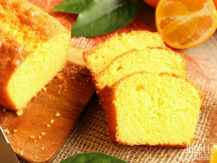 Ricetta plumcake all'arancia Bimby