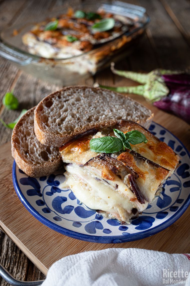 Parmigiana di melanzane bianca 6