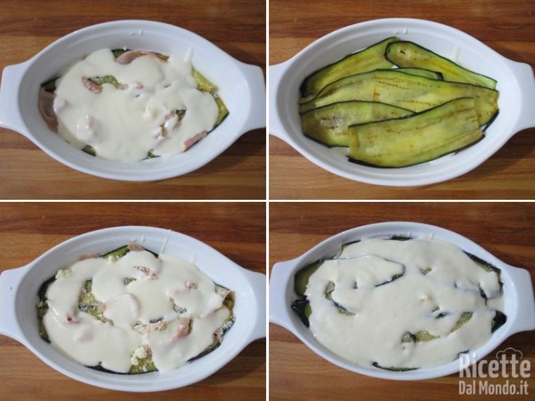 Parmigiana di melanzane bianca 7