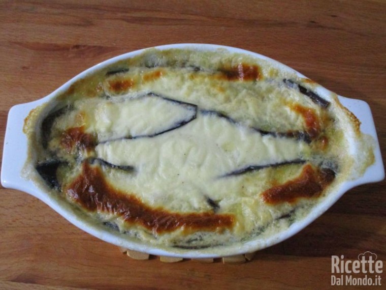 Parmigiana di melanzane bianca 8