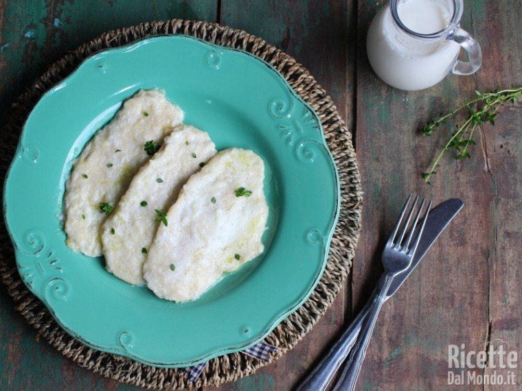 Pollo al latte gustoso
