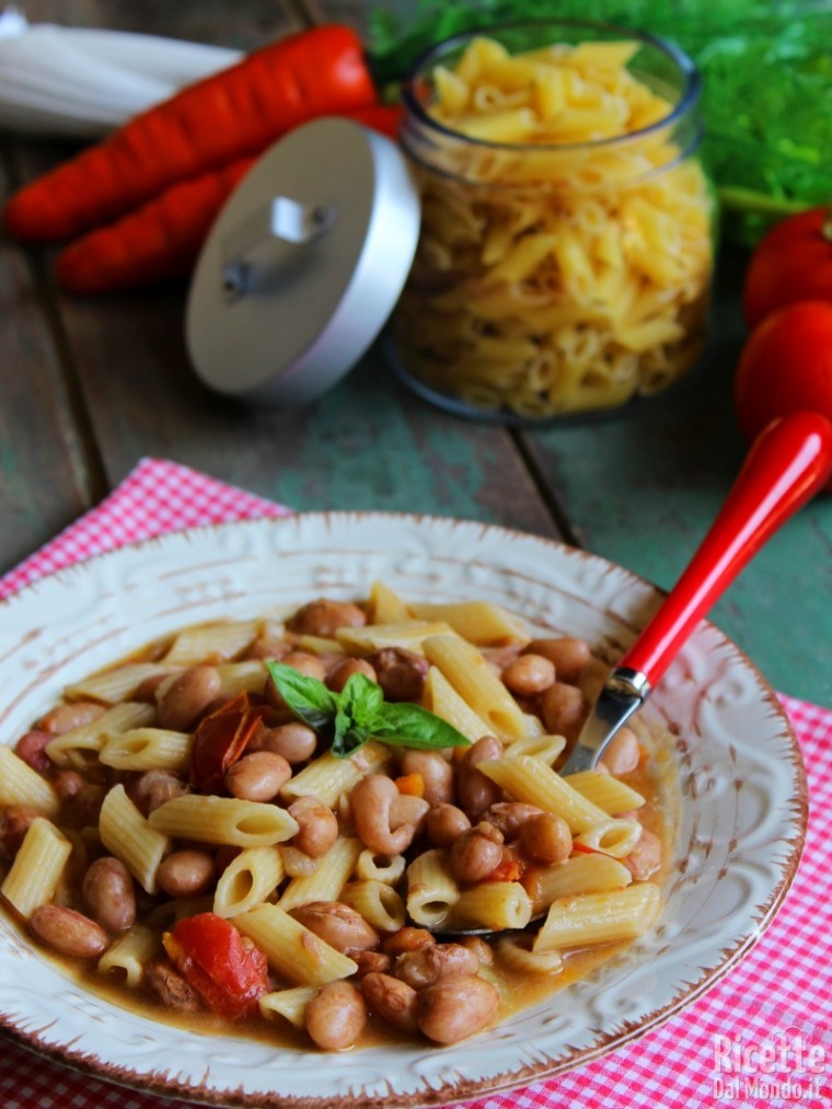 Come fare la pasta e fagioli borlotti freschi