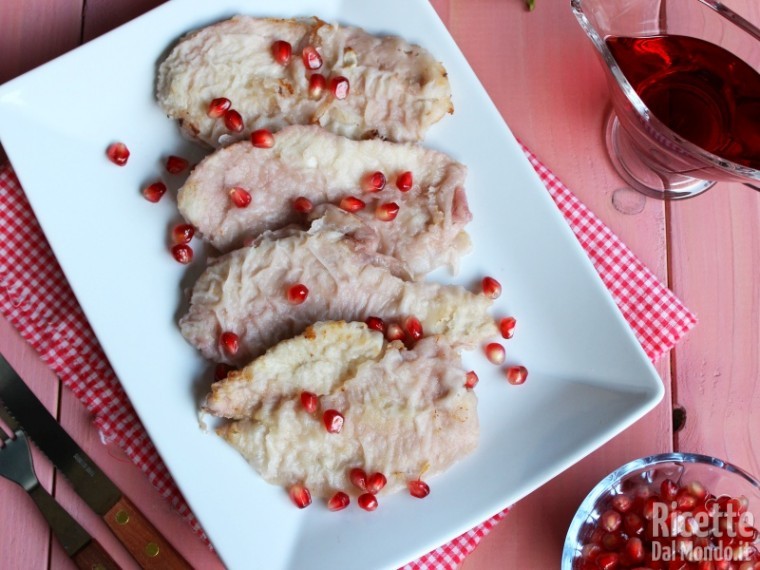 Pollo alla melagrana semplice