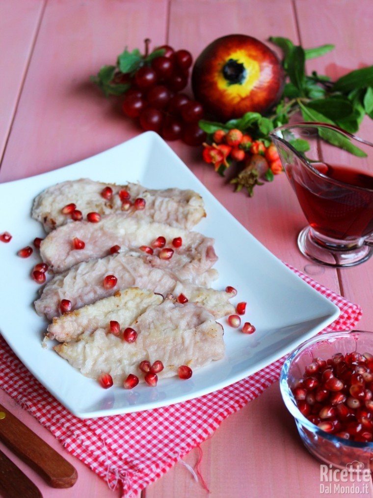 Come fare il pollo alla melagrana