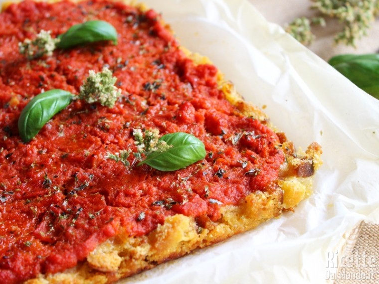 Ricetta pizza di pane raffermo