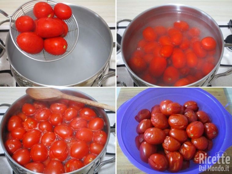 Cuocere i pomodori