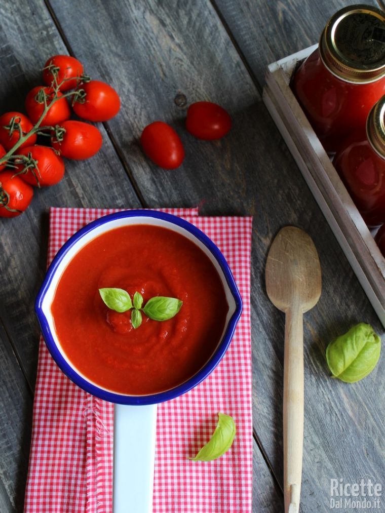 Ricetta passata di pomodoro