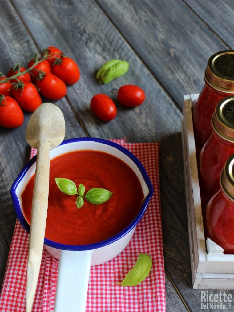 Come fare la passata di pomodoro