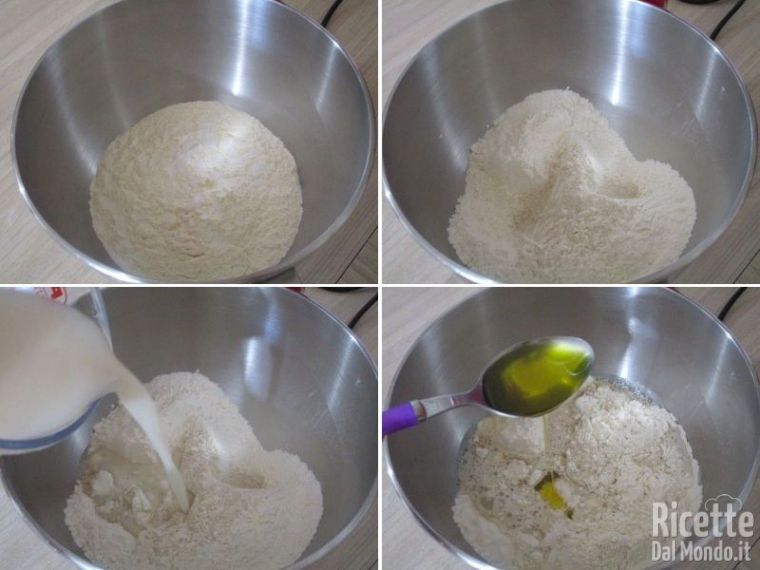 Unire gli ingredienti