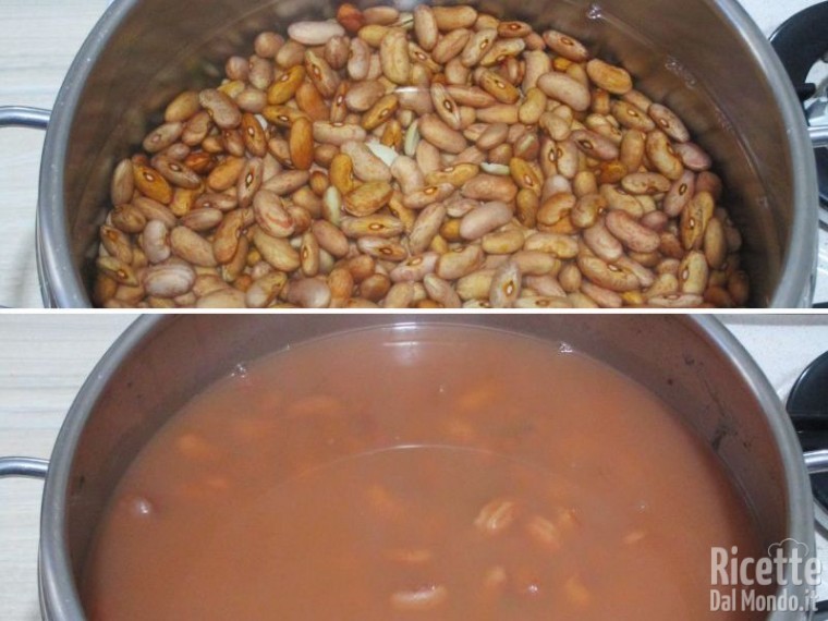 Pasta con fagioli e salsiccia 3