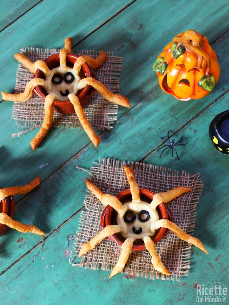 Ricetta piovre di pasta sfoglia