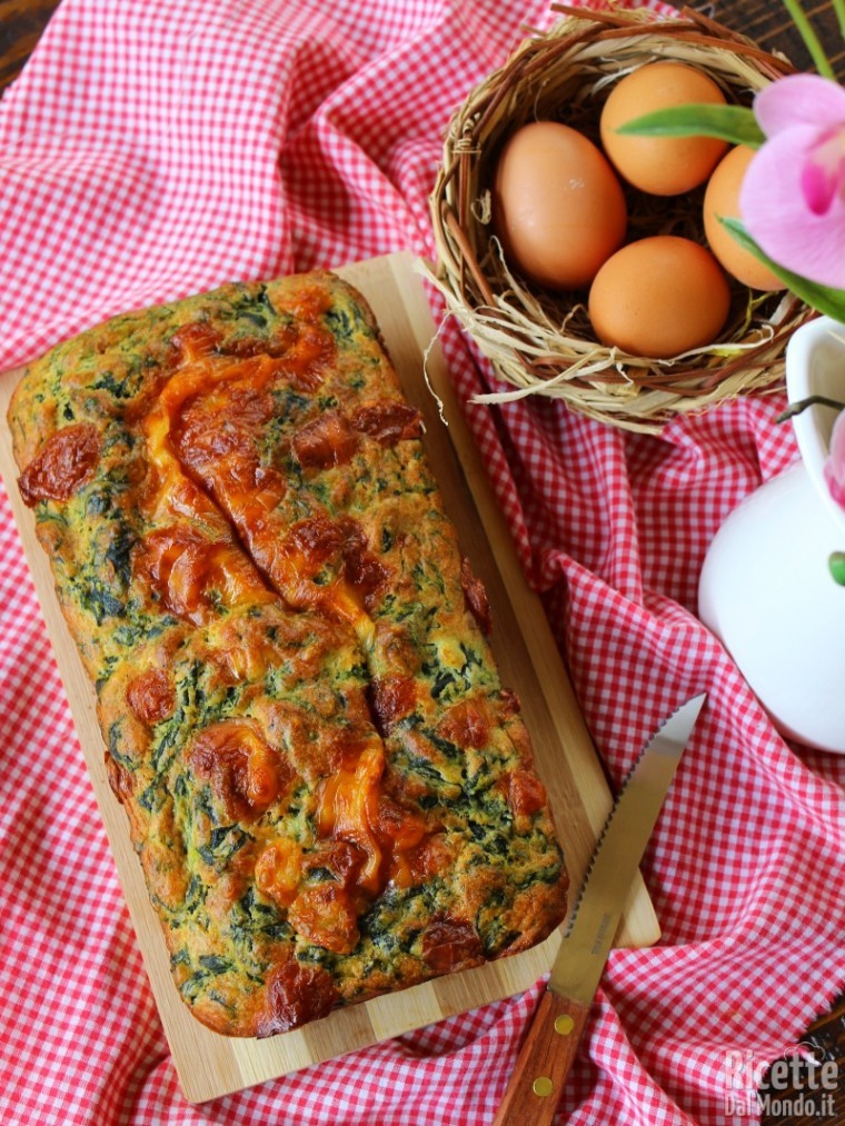 Ricetta plumcake agli spinaci
