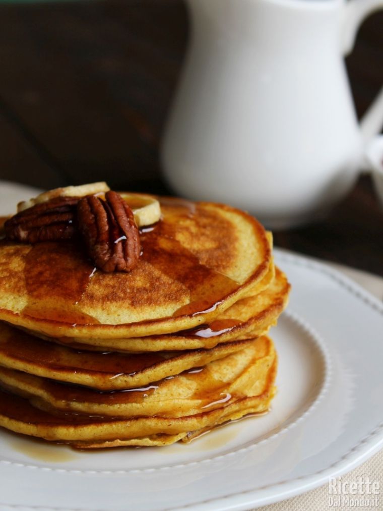 Come fare i Pancakes alla zucca