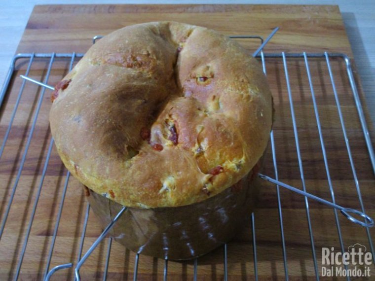 Panettone salato farcito 7