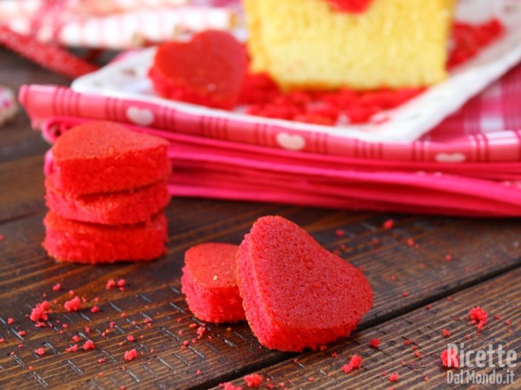 Plumcake con cuore a sorpresa per San Valentino