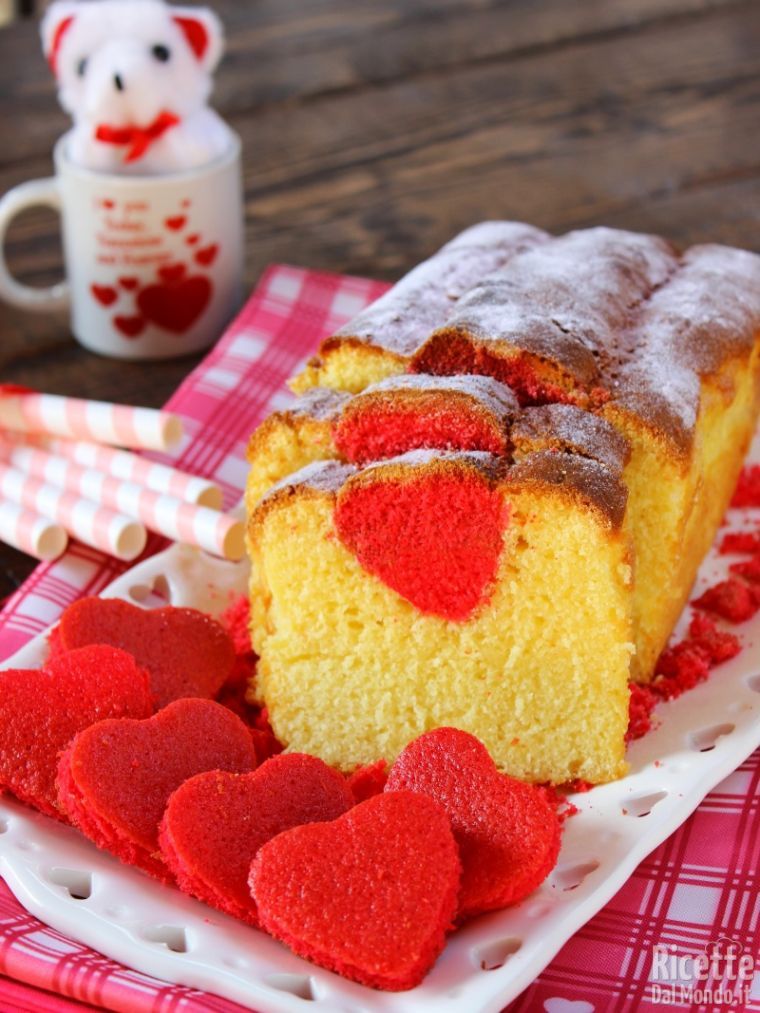 Come fare il Plumcake con cuore a sorpresa
