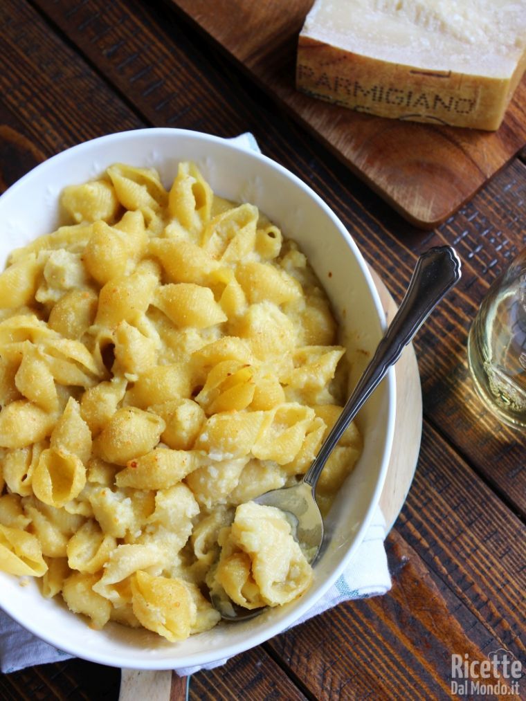 Pasta e cavolfiore gratinata