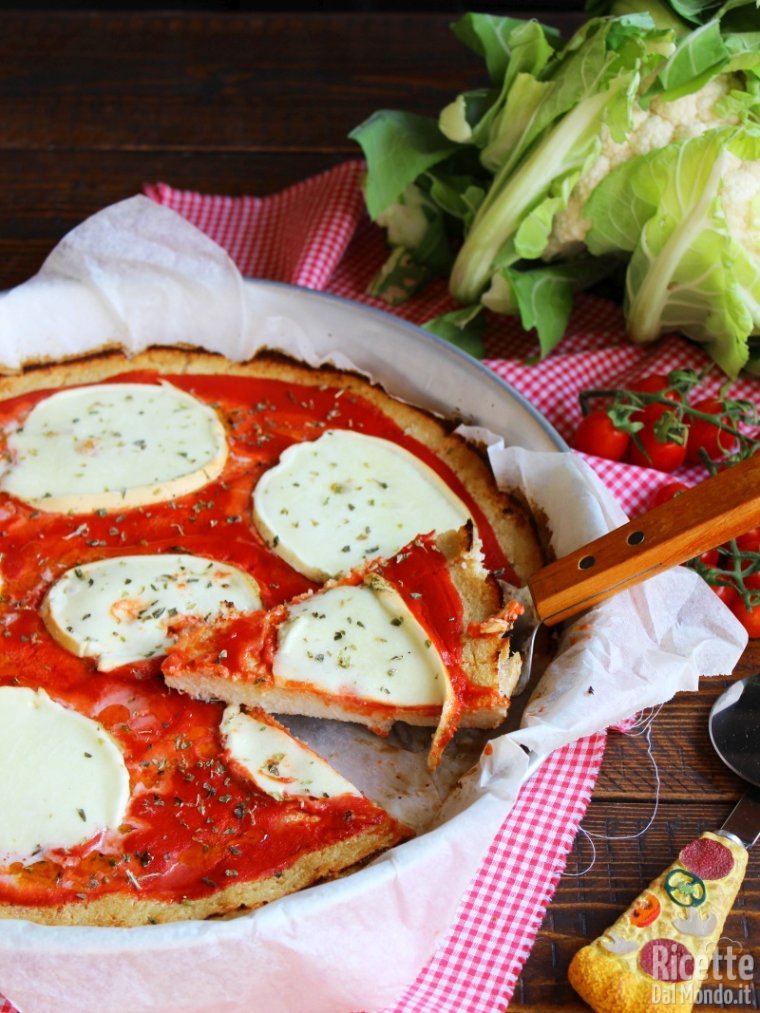 Come fare la pizza di cavolfiore