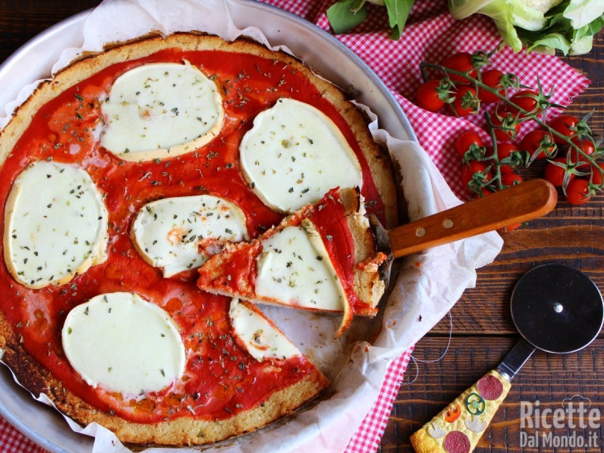 Pizza di cavolfiore