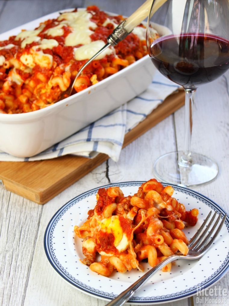 La mia ricetta della pasta al forno