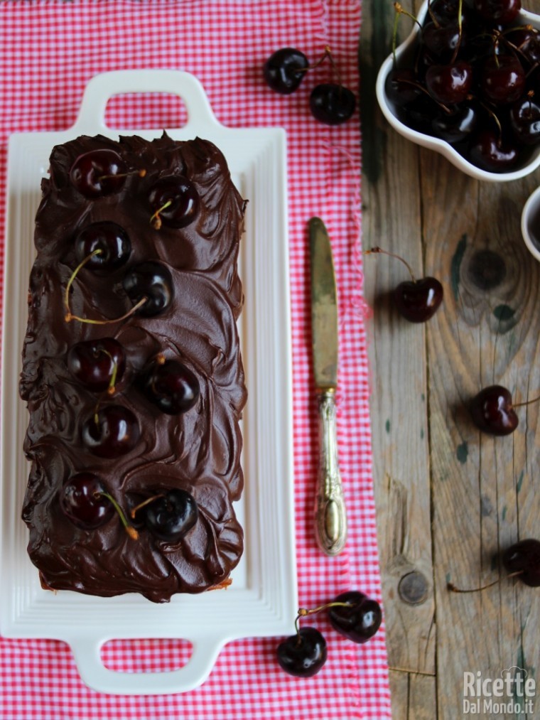 Come fare plumcake di ciliegie e cioccolato