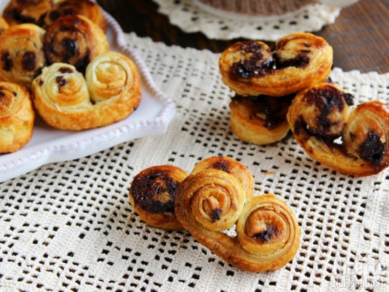 Prussiane con gocce di cioccolato
