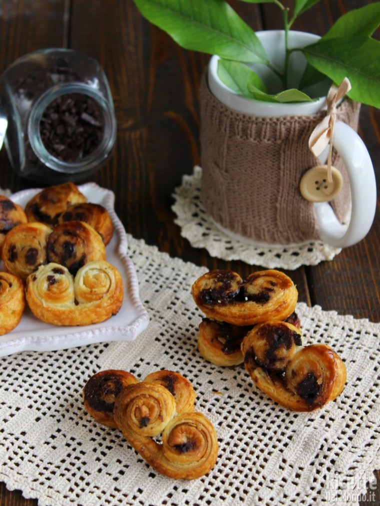 Come fare le prussiane con scaglie di cioccolato