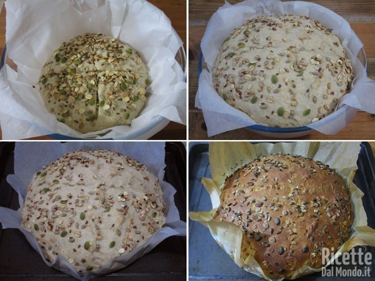 Pane fatto in casa ai semi 8