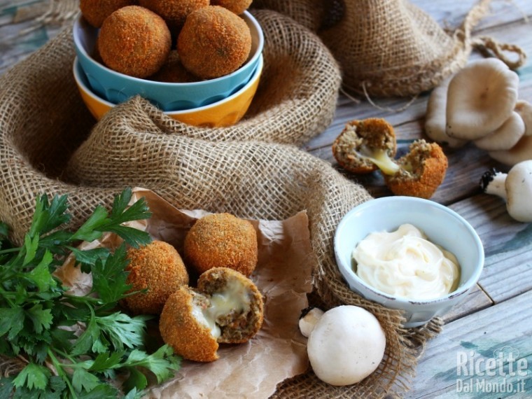 Polpette di funghi