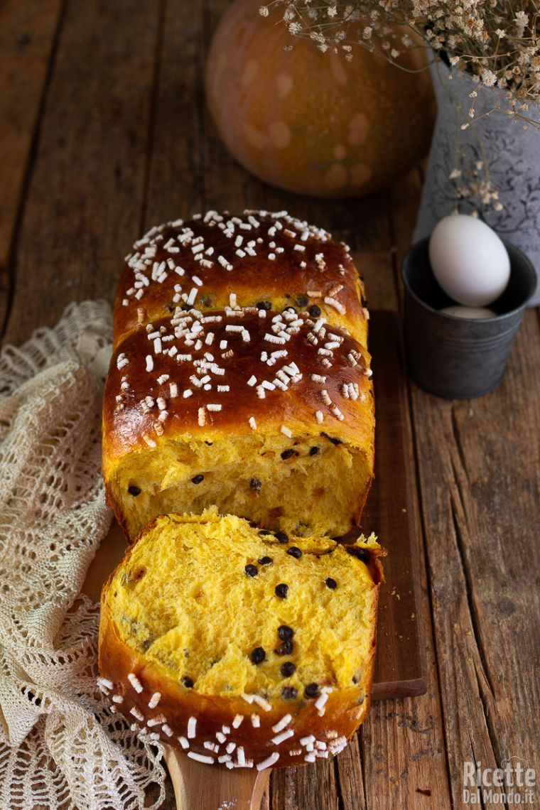 Ricetta pan brioche dolce alla zucca