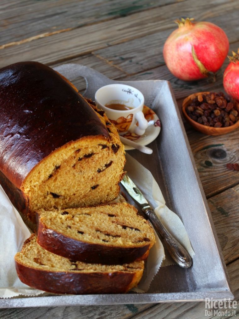 Pan brioche dolce alla zucca soffice RicetteDalMondo