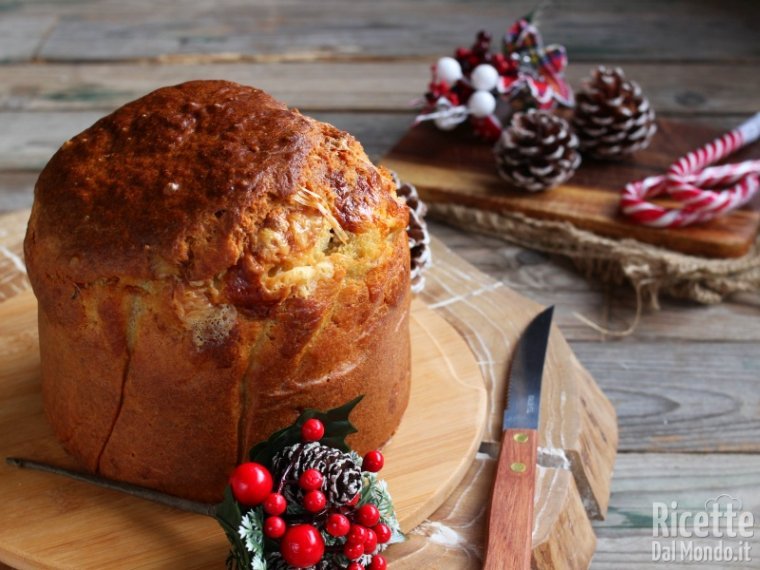 Panettone Salato Senza Lievitazione Ricettedalmondo It