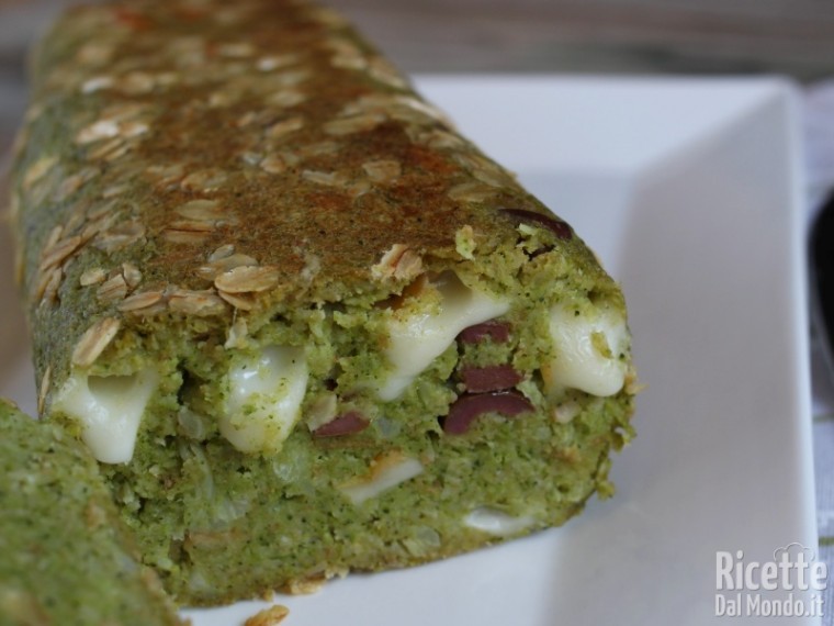 Ricetta polpettone di broccolo con provola filante
