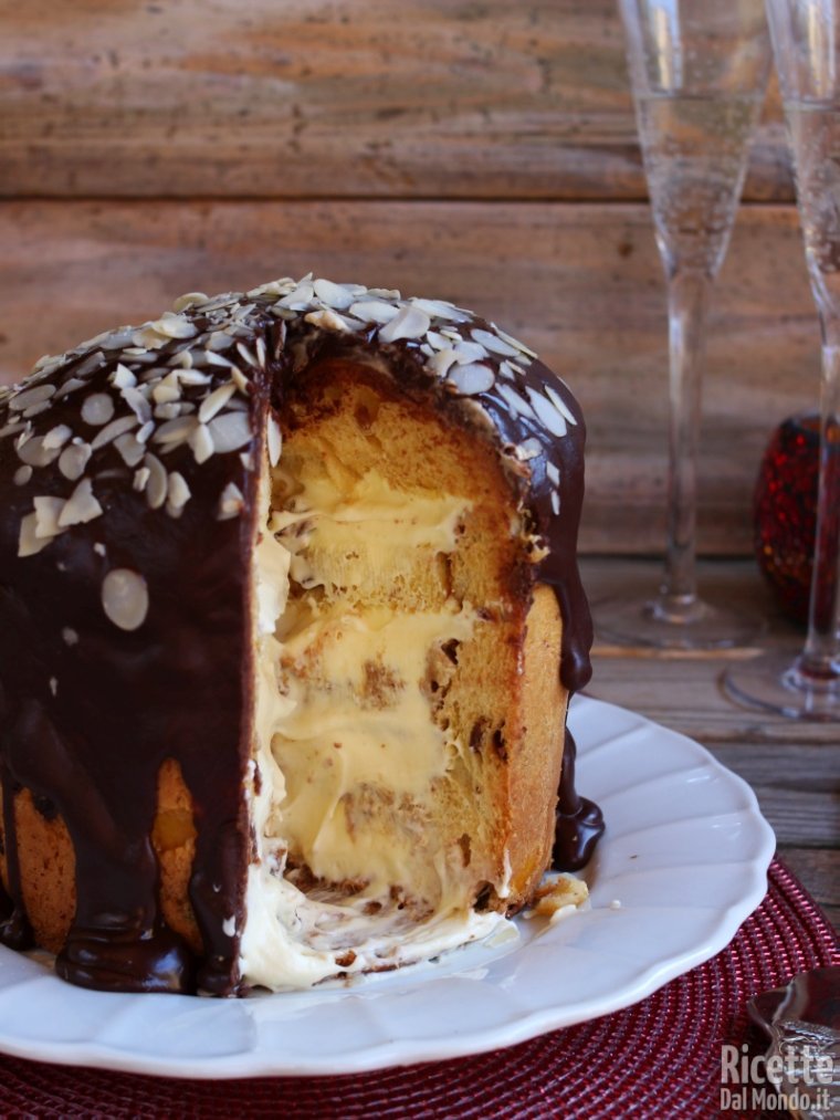 Come fare il panettone farcito al mascarpone