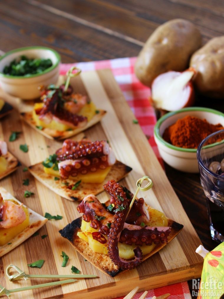 Ricetta polpo à feira