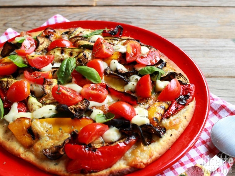 Gustosa pizza alle verdure