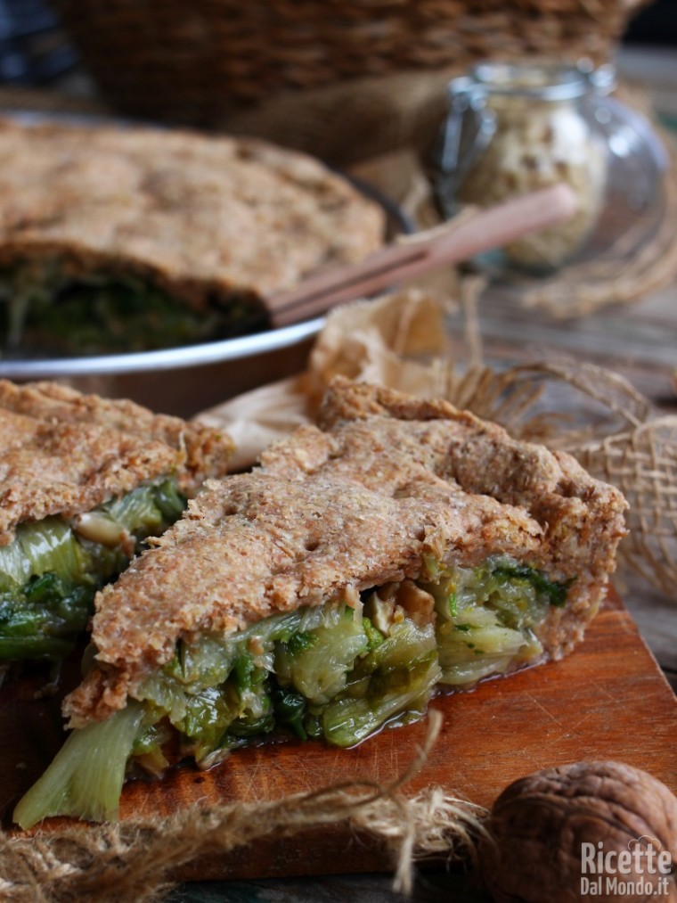 Come fare la pizza di scarola integrale