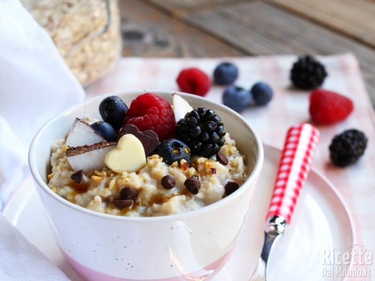 Ricetta zuppa di avena