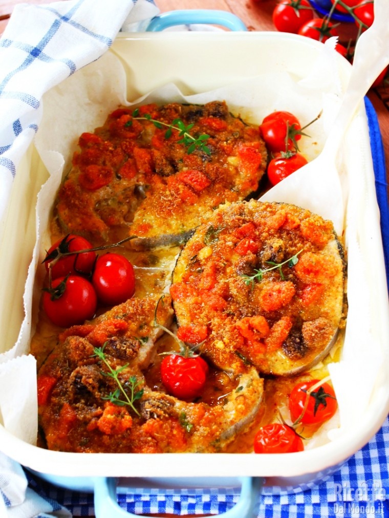 Come fare il pesce spada gratinato