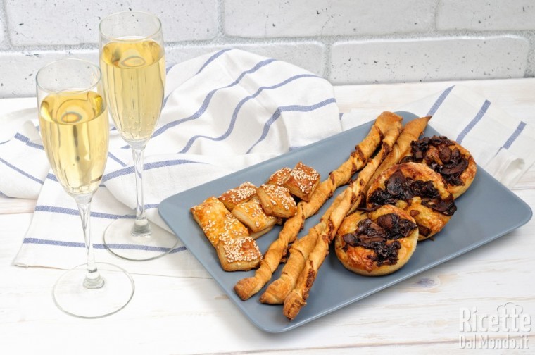 stuzzichini e prosecco