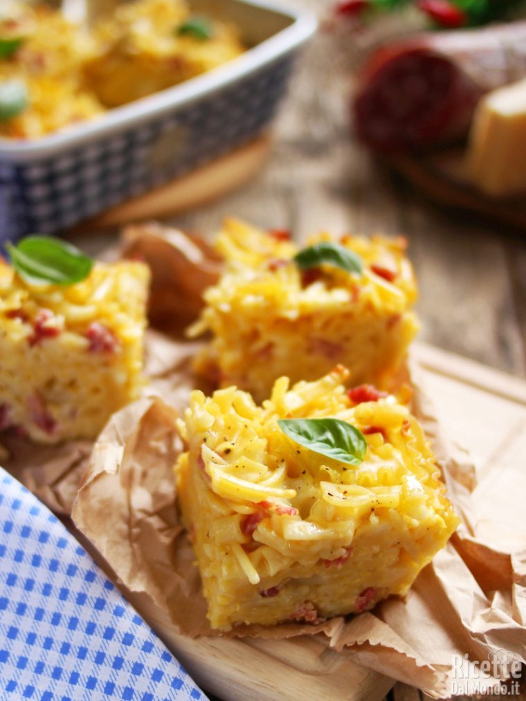 Pastiera di pasta salata