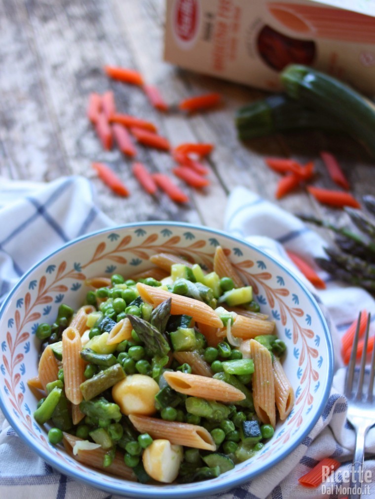 Ricetta pennette primaverili semplici