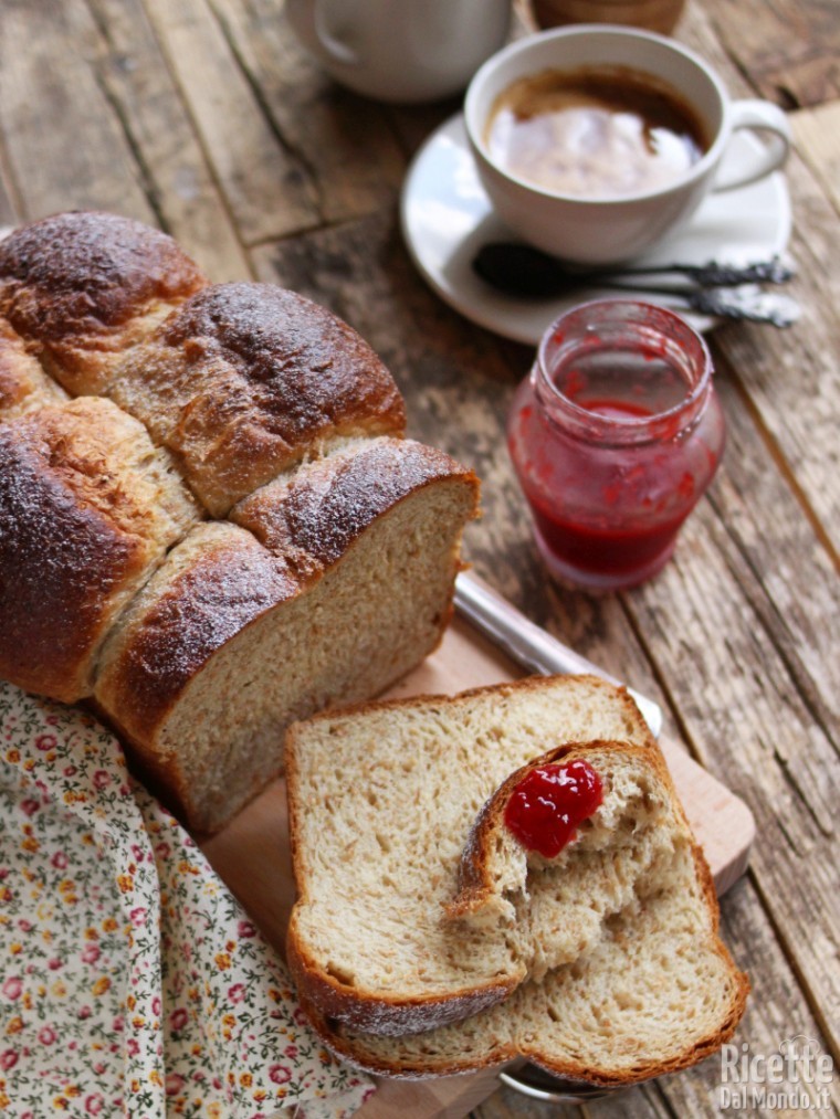 Ricetta pan brioche ai cereali integrale