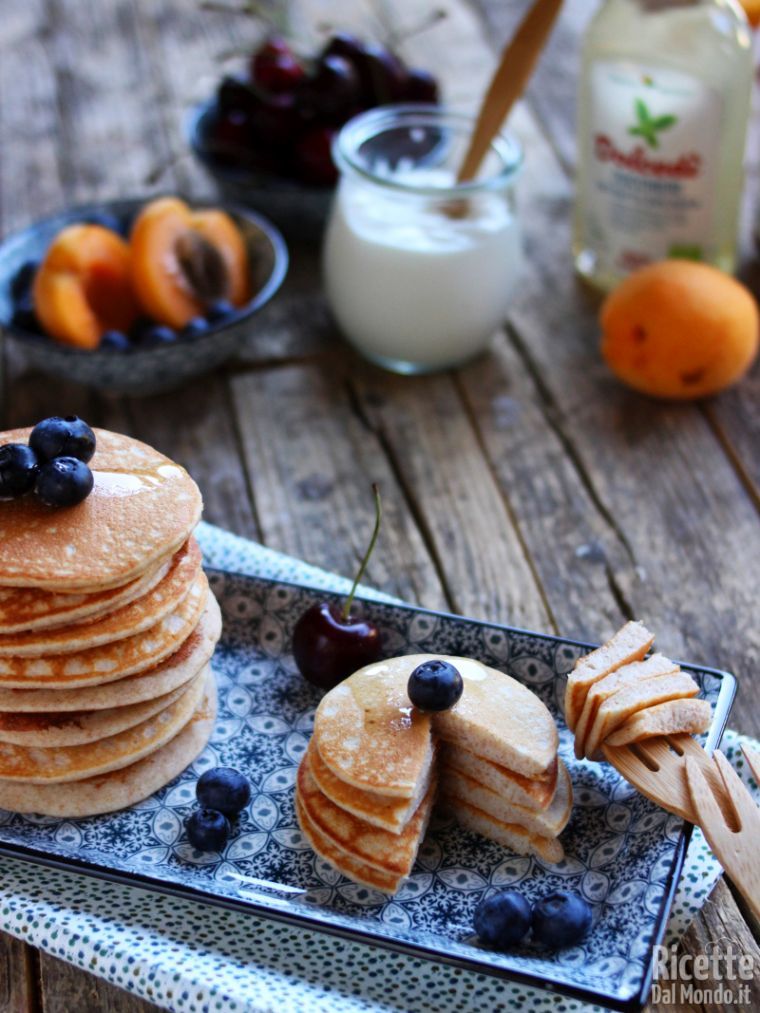 Ricetta pancake agli albumi senza glutine