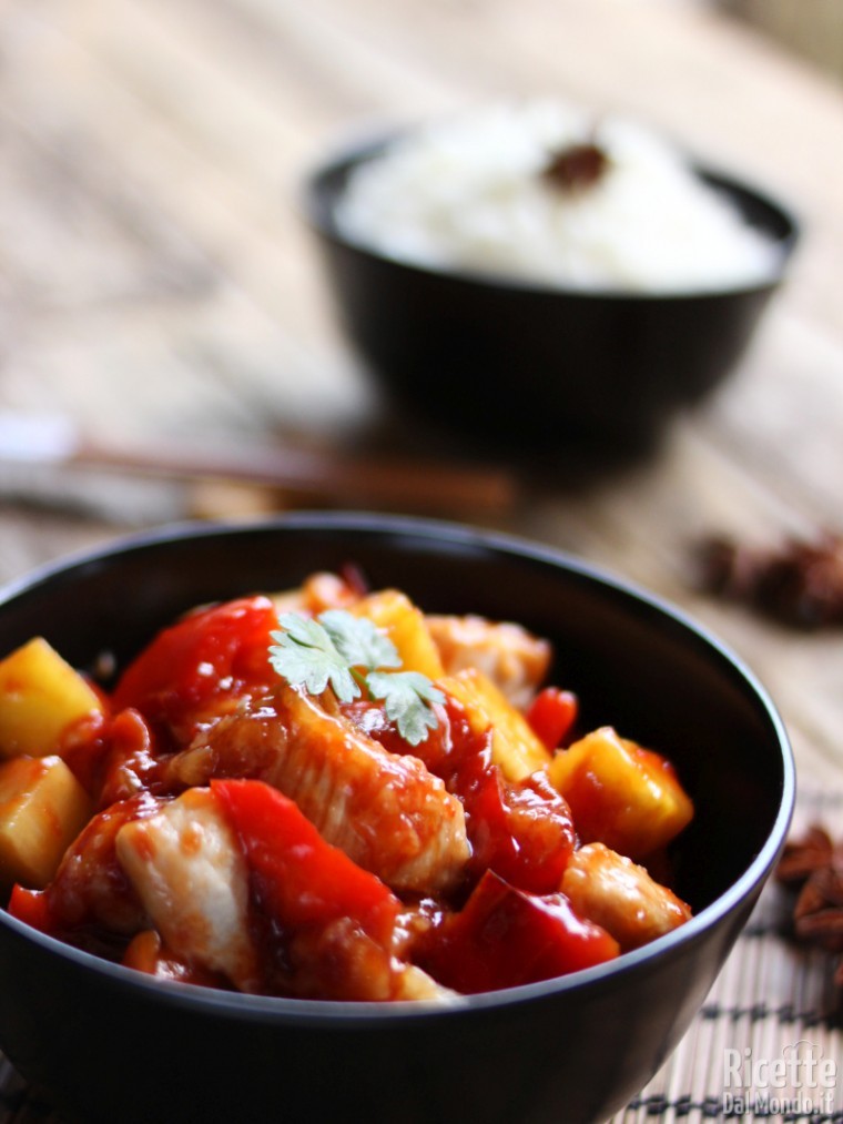 Ricetta pollo in agrodolce