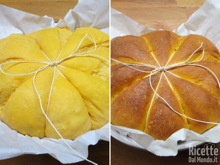Cuocere il pane in forno caldo